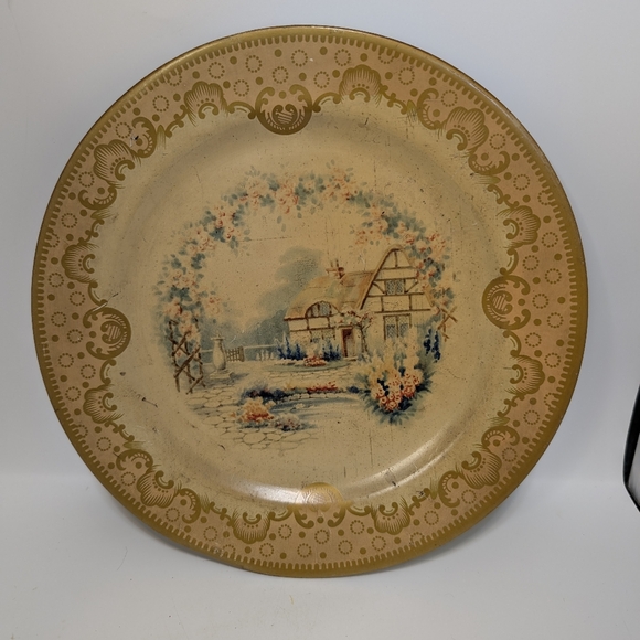 Baret‎ Ware Cottage Decorative  TinPlate Made In England - Picture 1 of 4